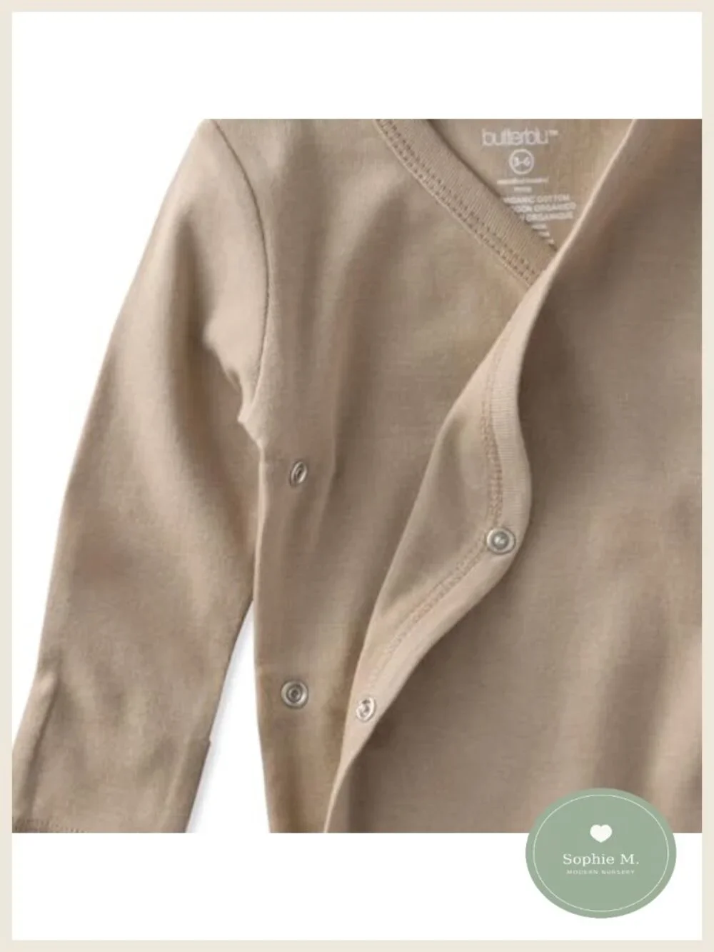 3-Pack Side Snap Long Sleeve Bodysuits 100% Cotton